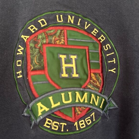 Howard University Alumni Jansport Navy Sweatshirt Size XXL - Picture 4 of 6